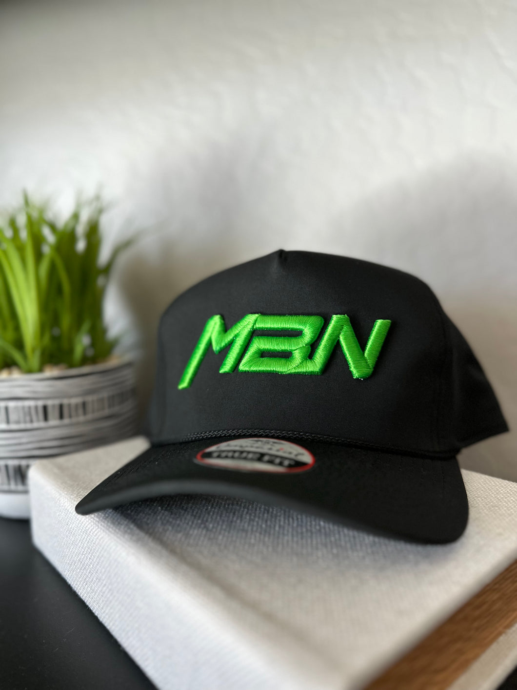 Green 3D Athletic Cap